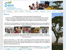 Tablet Screenshot of edenaid.org
